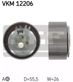 VKM12206 SKF Ролик модуля натягувача ременя